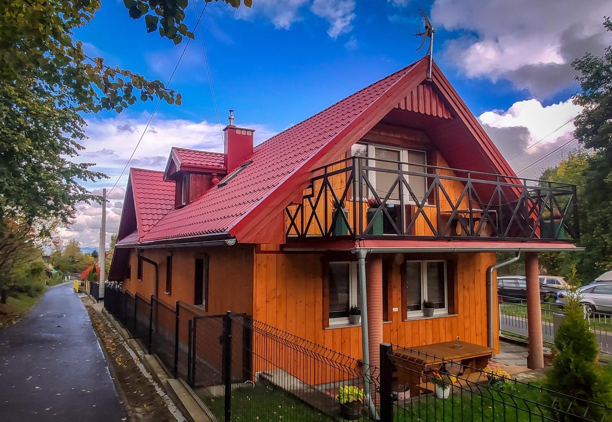 Hotel Koniczynka Ściegny Exteriér fotografie